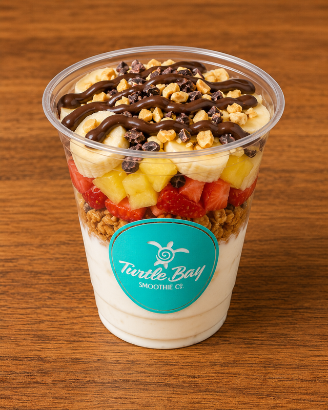 Banana Split Yogurt Parfait.