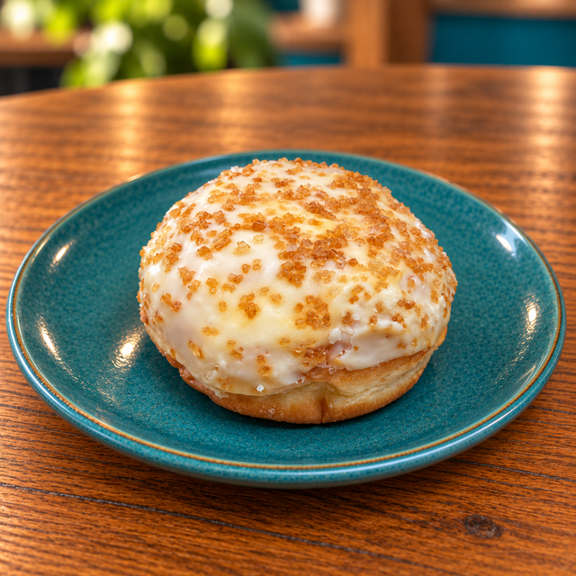 Crème Brûlée Filled Donut