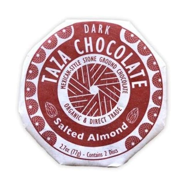 Taza Chocolate: Salted Almond (Vegan).