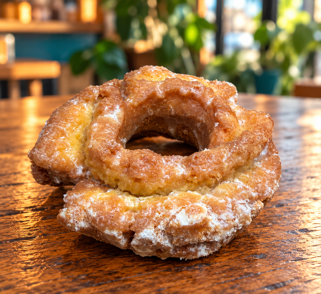 Seasonal: Pumpkin Spice Donut.